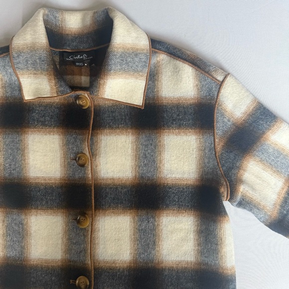 CHARLIE B Reversible Plaid Jacket - Picture 7 of 12